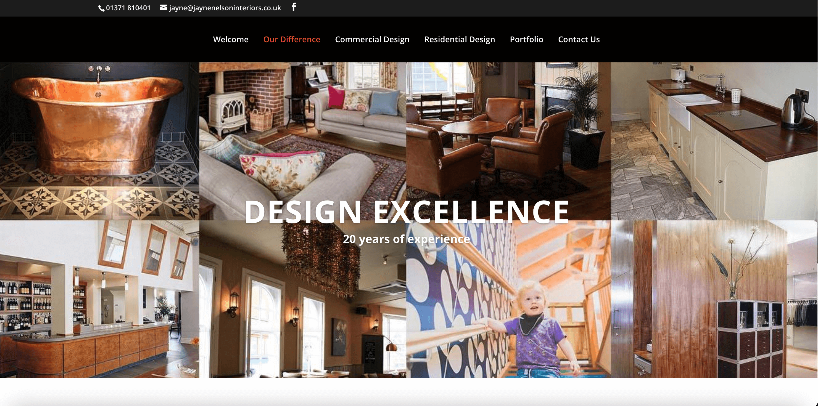 website design claire smith