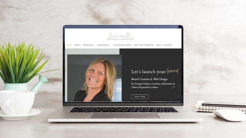 website design claire smith