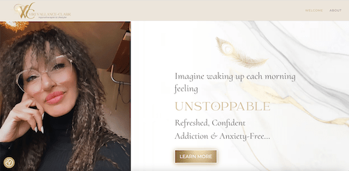 website design claire smith